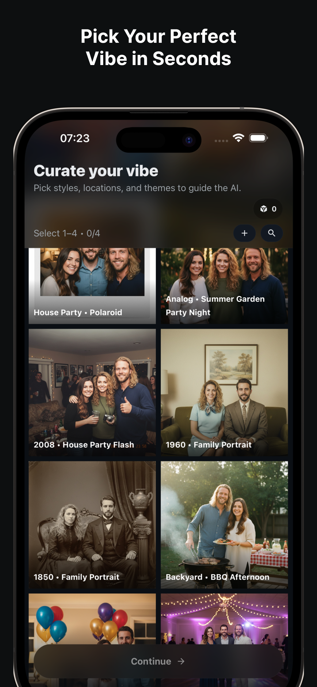 AI-generated warm couple portrait